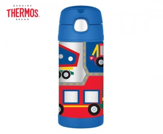 Thermos 膳魔师 不锈钢真空保温吸管杯 工程车辆 355ml Thermos 膳魔师 不锈钢真空保温吸管杯 工程车辆 355ml